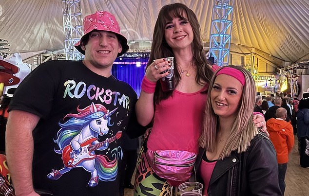 A group at Butlin¿s in Skegness for the Adult Weekender