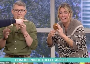 There was chaos in the This Morning kitchen on Wednesday, after host Cat Deeley chipped her tooth live on air