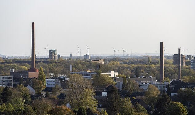 Sayed Akbar S. is alleged to have stabbed Magda M. 27 times with an eight-centimetre blade on May 7 2025 at a 'New Yorker' clothing store in Krefeld (File image of Krefeld)