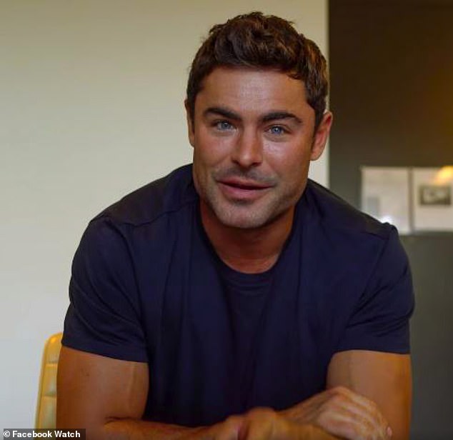 Efron sparked widespread surgery rumors after he showed off a new look in 2021