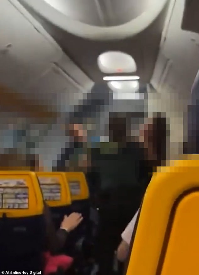 An Irish female MMA fighter has been arrested after allegedly attacking two Spanish police officers who boarded a Ryanair flight to deal with a disturbance. One local newspaper, Atlantico Hoy, published footage of the incident in the plane aisle said to have involved Kavanagh