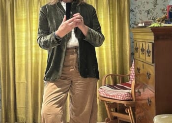 Fern Britton, 68, looked effortlessly chic as she continued to show off her five stone weight loss in a stylish Instagram snap on Saturday