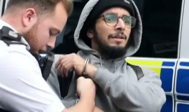 Algerian sex offender Brahim Kaddour-Cherif, 24, was finally re-arrested on Friday after being accidentally freed from HMP Wandsworth nine days before