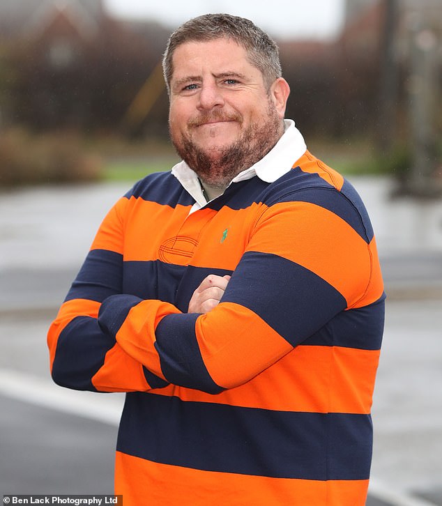 Bradford City fan Daniel Wright, 41, once branded a 'committed football hooligan' by an outraged judge, is now living off a EuroMillions fortune