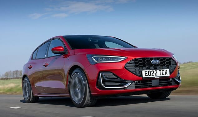 Out of focus: Ford employees have confirmed production of the much-loved Focus came to an end on Friday (14 March) after 27 years