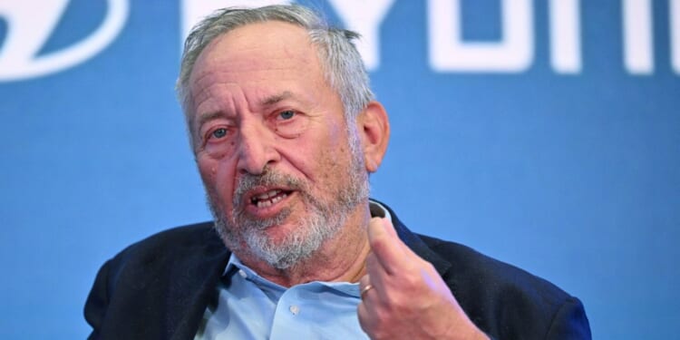 Former Treasury Secretary Larry Summers speaks during the World Economic Summit in Washington, D.C., on April 17, 2024.