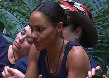 Former Lioness Alex Scott is the first contestant to be voted off I'm A Celebrity