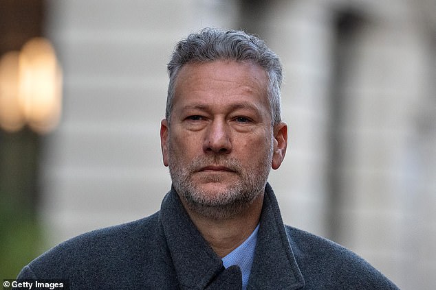 Former Reform UK Wales leader Nathan Gill arrives at the Old Bailey