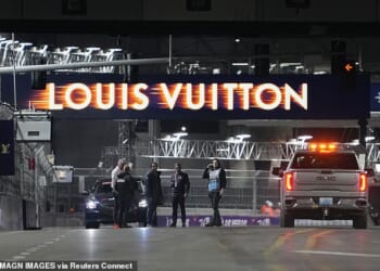 Formula One's Las Vegas Grand Prix halted by loose MANHOLE COVER - which isn't even shown in TV cover-up