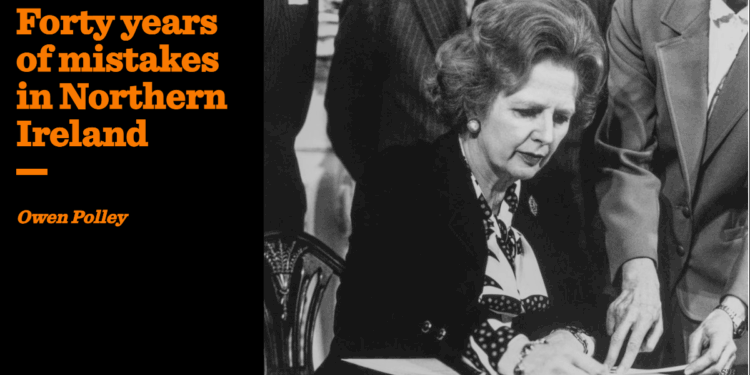Forty years of mistakes in Northern Ireland | Owen Polley