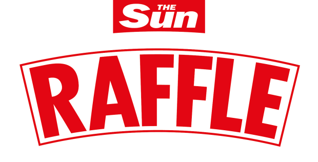 The Sun Raffle logo.