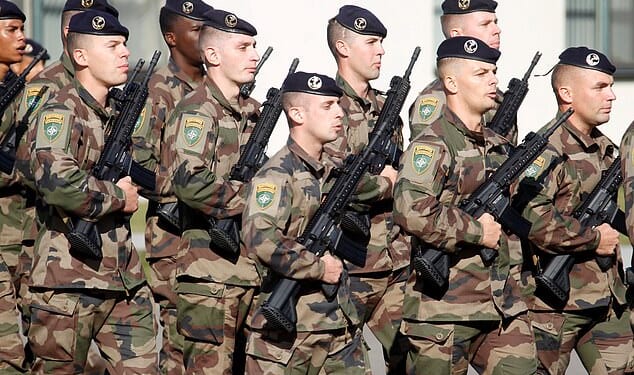 French soldiers serving at the NATO Enhanced Forward Presence battlegroup. Nearly three decades after scrapping conscription, France is reintroducing national military service