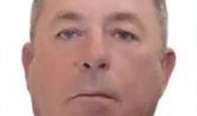 Francis Coggins had managed to evade the authorities for five years before he was arrested by Dutch police for being drunk and disorderly. He had rarely been pictured before this mugshot