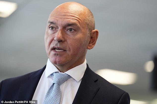 Sir Jim Mackey, chief executive of NHS England