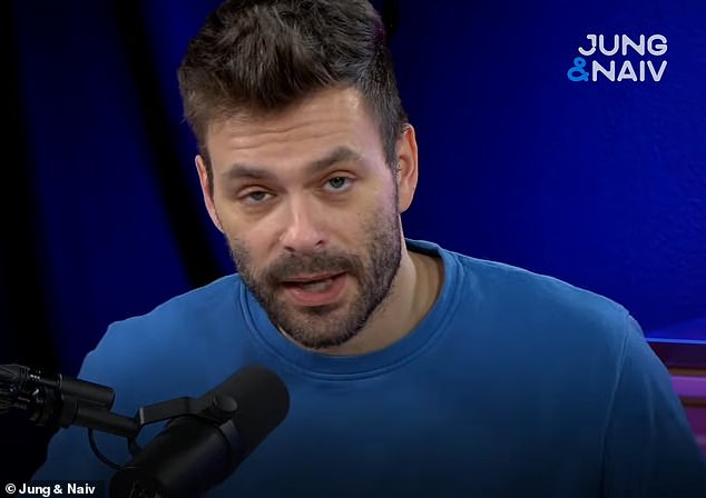 Jung appeared confused about Wales' reaction and joked that the interview was the shortest ever on his show