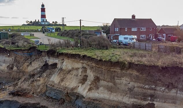 HAPPISBURGH: In one dismal section of Britain staring out into the North Sea - life is governed not just by the 'woke' authorities.. but by the sea