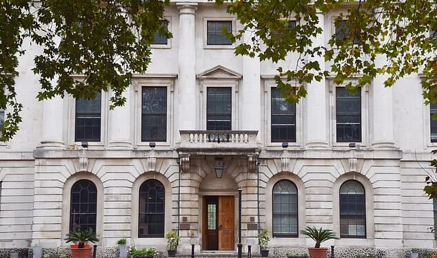 If the development is given the go-ahead the embassy at the site of the old Royal Mint (above) would become the largest in Europe