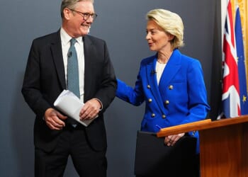 Keir Starmer and EU chief Ursula von der Leyen discussed the next stage of the Brexit reset on Wednesday