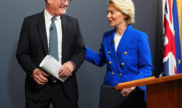Keir Starmer and EU chief Ursula von der Leyen discussed the next stage of the Brexit reset on Wednesday