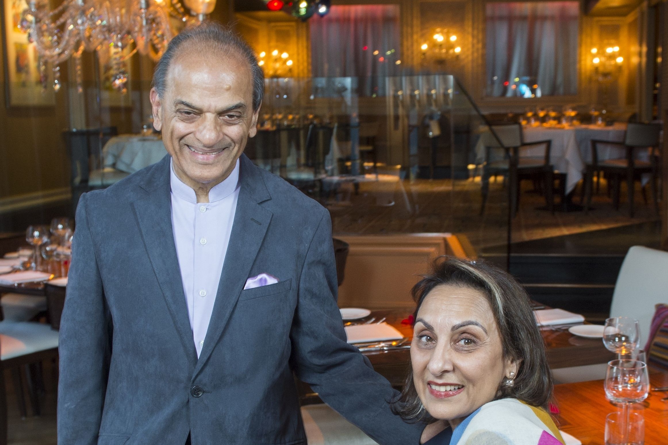 Owners of London's oldest Indian restaurant.