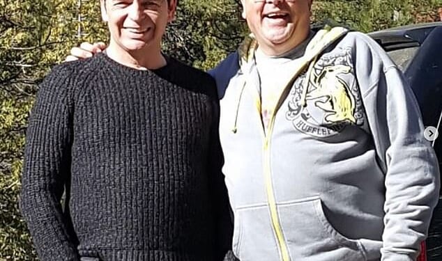 Gary Numan has announced the sudden death of his younger brother, John (pictured) - just hours after breaking down in front of stunned fans during a live performance in Birmingham