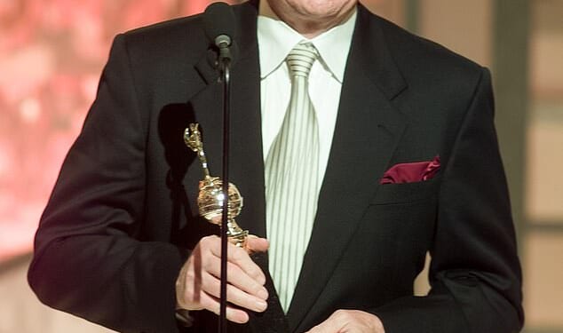 Movie memorabilia and art belonging to the late Gene Hackman, including his three Golden Globes, have fetched more than $2 million at auction (pictured January 2003)