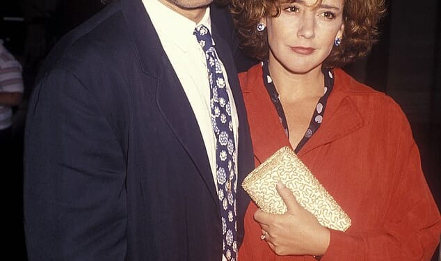 George Clooney and Talia Balsam married in a spontaneous Las Vegas ceremony in December 1989 after five years of dating; (pictured in 1990)