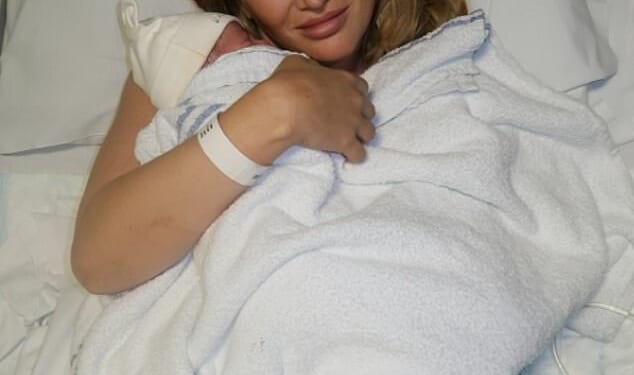 Georgia Harrison has confirmed she's given birth to a baby girl after leaving fans guessing with a Halloween post on Friday