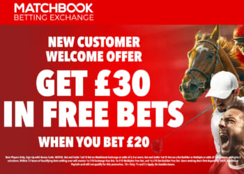 Get £30 in free bets when you bet £20 today