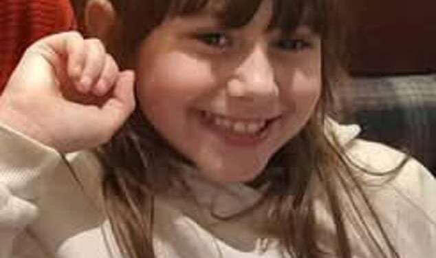 Olivia Curley, 11, (pictured) was taken to the Royal Hospital for Children in Glasgow on Sunday after falling ill and died the following day. Her death is being treated as 'unexplained'