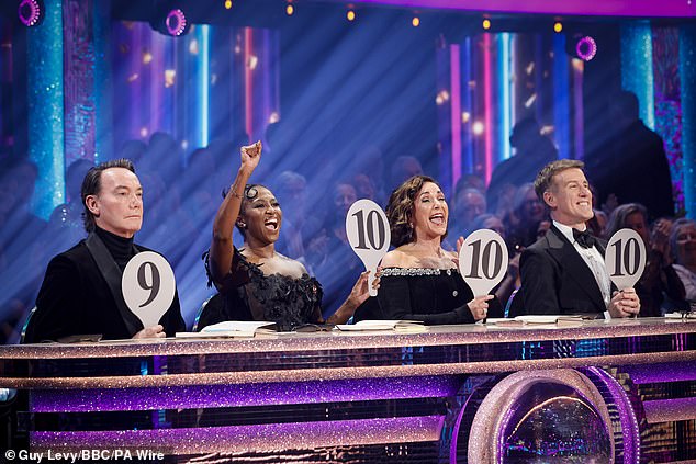 The pre-recorded results show airs every Sunday on the BBC but is filmed immediately after the live show on Saturdays