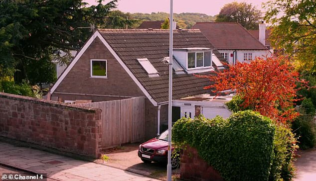 Stuart and Rosie Treasurer, who live on the Wirral peninsula, first appeared on the Channel 4 show in 2016 to demolish their 'crumby ugly duckling' property (pictured before, in 2016)