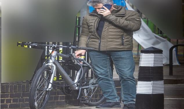 Howard Phillips dropped a USB stick explaining how he could assist Russian intelligence in the seat post of a silver bicycle locked to railings behind St Pancras Station