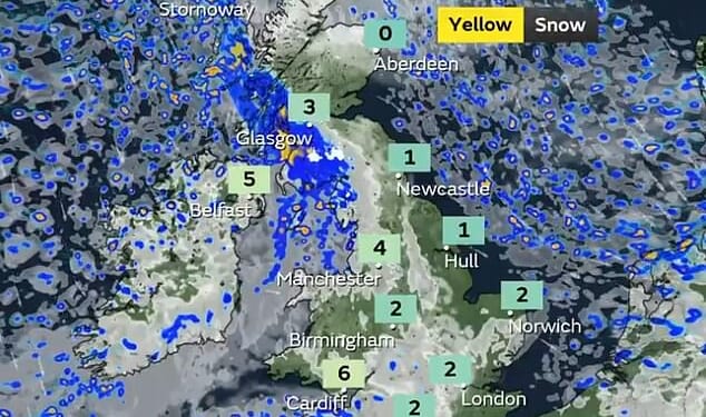 Their latest recruitment drives come as wet weather and cold Arctic air are expected to bring 'difficult, slippery conditions' to the UK on Tuesday