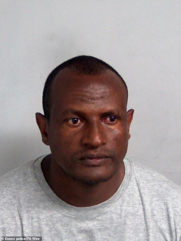 It comes just days after Hedush Kebatu (pictured) was wrongly freed from HMP Chelmsford instead of being sent to an immigration detention centre
