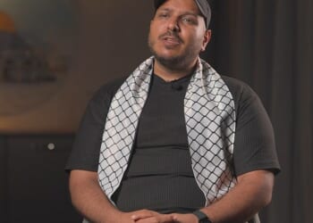 Ishaq Taher Salah Arafah, 39, told Al Jazeera that 'God willing' the city of Jerusalem would be destroyed