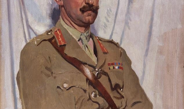Lieutenant-General Sir Adrian Carton de Wiart (pictured) built a reputation as, quite simply, the ‘unkillable soldier’ – a man with a relish for warfare who kept fighting despite everything the enemy could throw at him