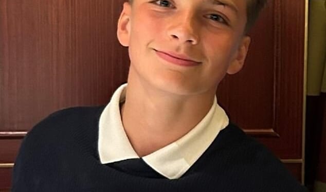 Joshua Travis died on Wednesday evening after being hit by a train on the railway line shortly after 7pm