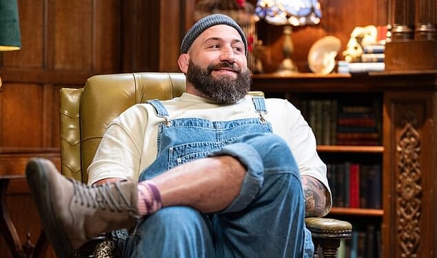 Tattooed former England prop Joe Marler, whose gameplay as one of the show's 'Faithfuls' has involved an endearing blend of dry humour and cunning instinct