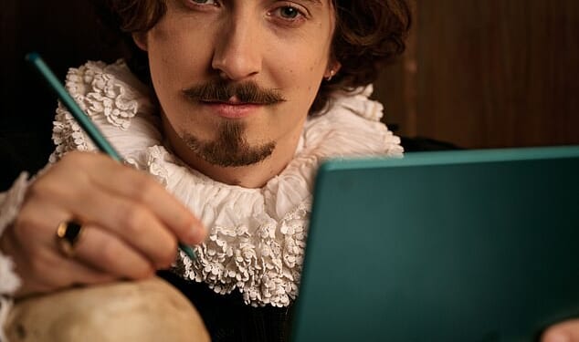 Historian Dominic Sandbrook unveils Amazon Kindle Scribe's reimagined notebooks of history's greatest thinkers including William Shakespeare