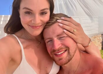 Holly Ramsay and fiancé Adam Peaty are caught in a bitter family feud after the Olympian banned his mother from their wedding