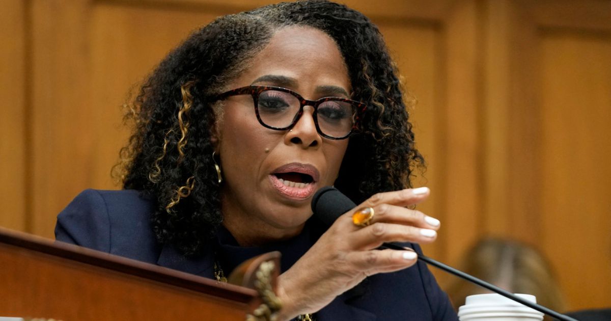 Delegate Stacey Plaskett, a Democrat from the Virgin Islands, narrowly missed being censured by Congress Wednesday for her interaction with convicted pedophile Jeffrey Epstein.