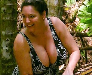 How I'm A Celeb star Kelly Brook is still the ultimate swimsuit model three decades on from her Page 3 days - and she still gets to enjoy pasta and wine! (left, in 2010's Piranha 3D)