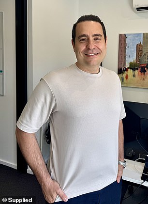 Pictured: Anthony at 95kg