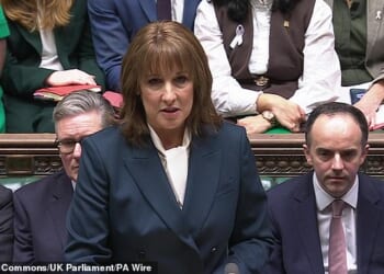 Chancellor Rachel Reeves delivers her Budget in the House of Commons this afternoon