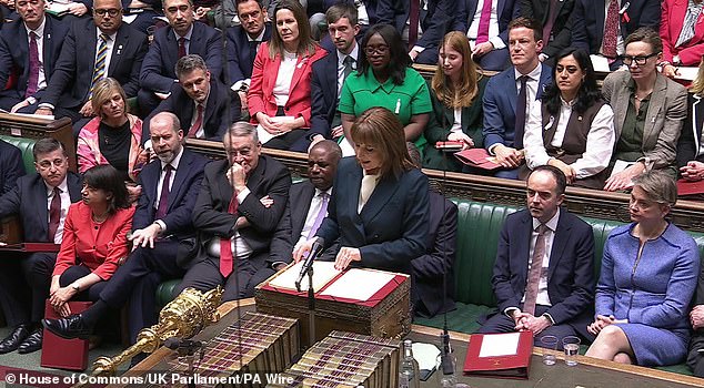 Chancellor Rachel Reeves delivers her Budget in the House of Commons this afternoon