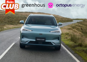 How to win a Geely EX5 Max car worth £30k for just £1.99 a month with Sun Club 