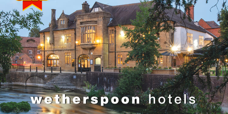 How to win a Wetherspoon Hotel stay plus a £125 voucher for just £1.99 with Sun Club