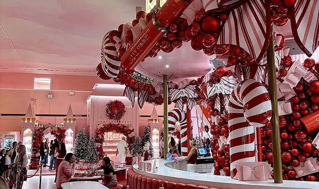 Undeterred by the £80 price tag, P.Louise's devoted fanbase flocked to buy tickets - and ‘early bird’ passes sold out in minutes. Pictured: The P. Louise Make-up Academy in Stockport