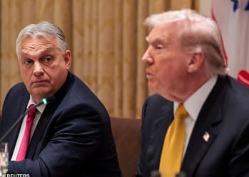 'A miracle can happen,' Hungary's Prime Minister Victor Orbán (left) responded when asked by President Donald Trump (right) Friday in the Cabinet Room if he believed that Ukraine cannot win the war